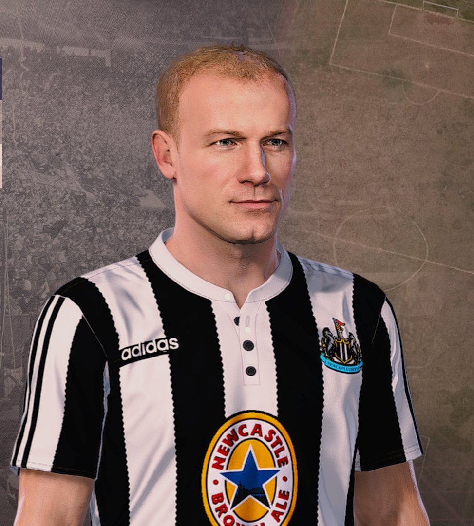 gordoumbanda's tweet image. Alan Shearer
Newcastle United 1996/2006
Solo para #eFootballPES2021 PC