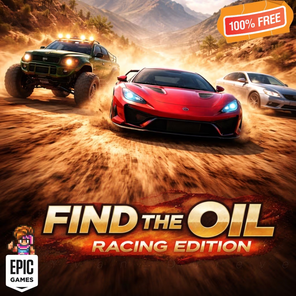 Capa do jogo Find the Oil Racing Edition.