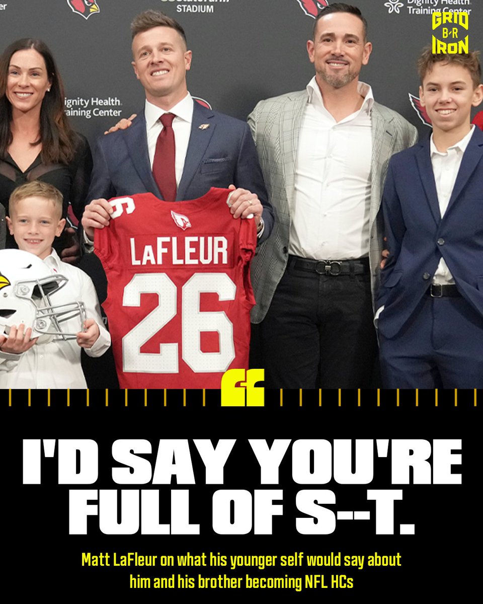What a surreal moment for Matt &amp; Mike LaFleur 🙌