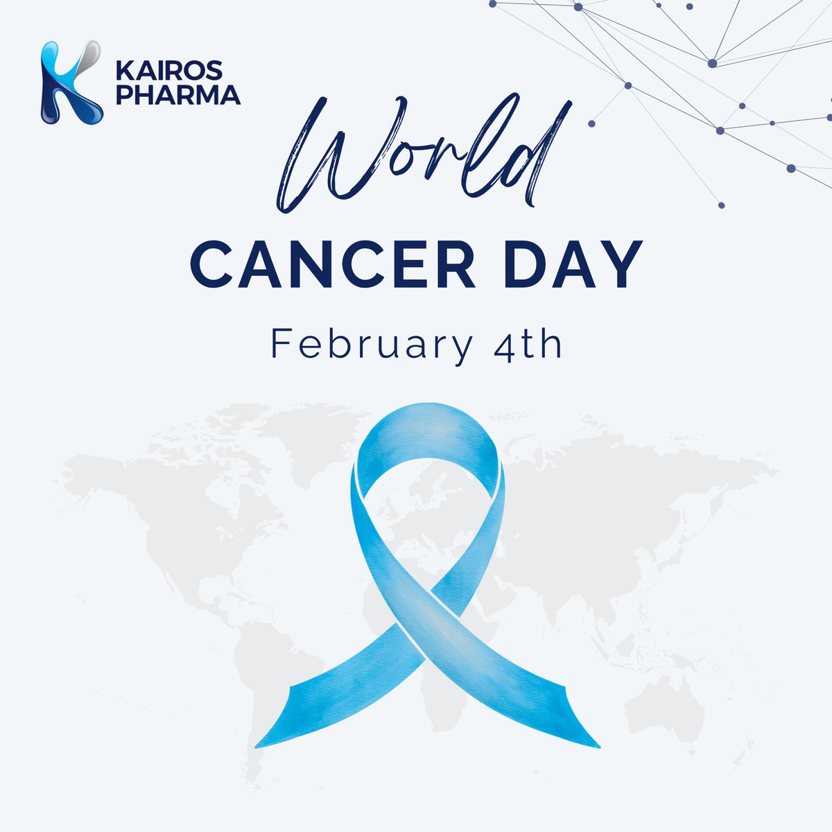 On #WorldCancerDay, #KairosPharma recognizes the global effort to advance cancer care.

Through innovative approaches targeting tumor resistance, $KAPA is working to improve outcomes across cancers, including #prostatecancer and #lungcancer.

#KAPA #CancerResearch