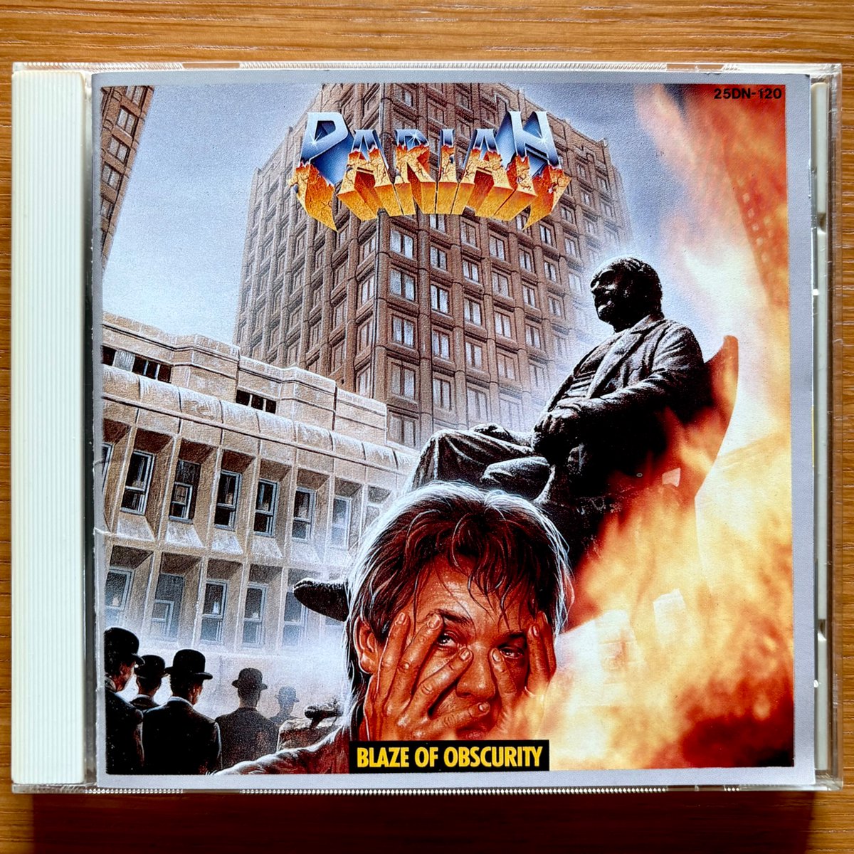 きのう聴いたCD Pariah「Blaze of Obscurity」1989 UKパワーメタル2nd
