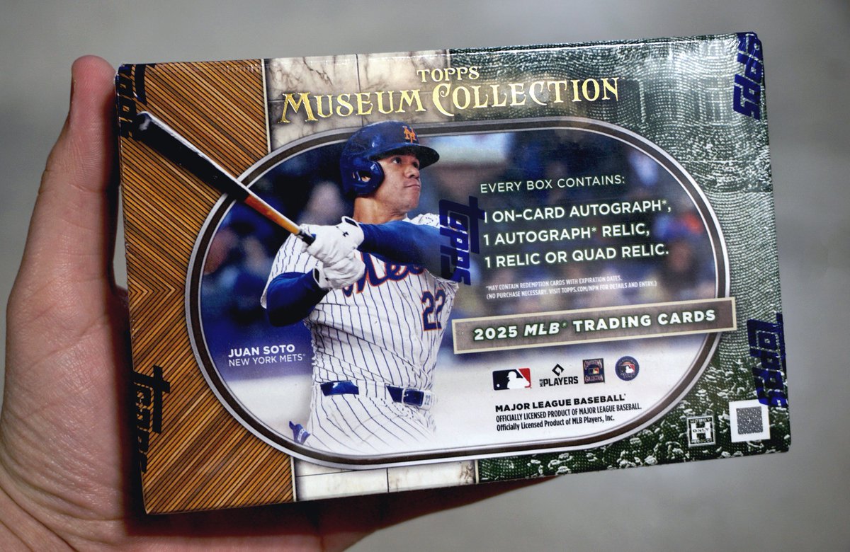 2025 Topps Museum Collection Baseball Hobby Boxes just arrived!