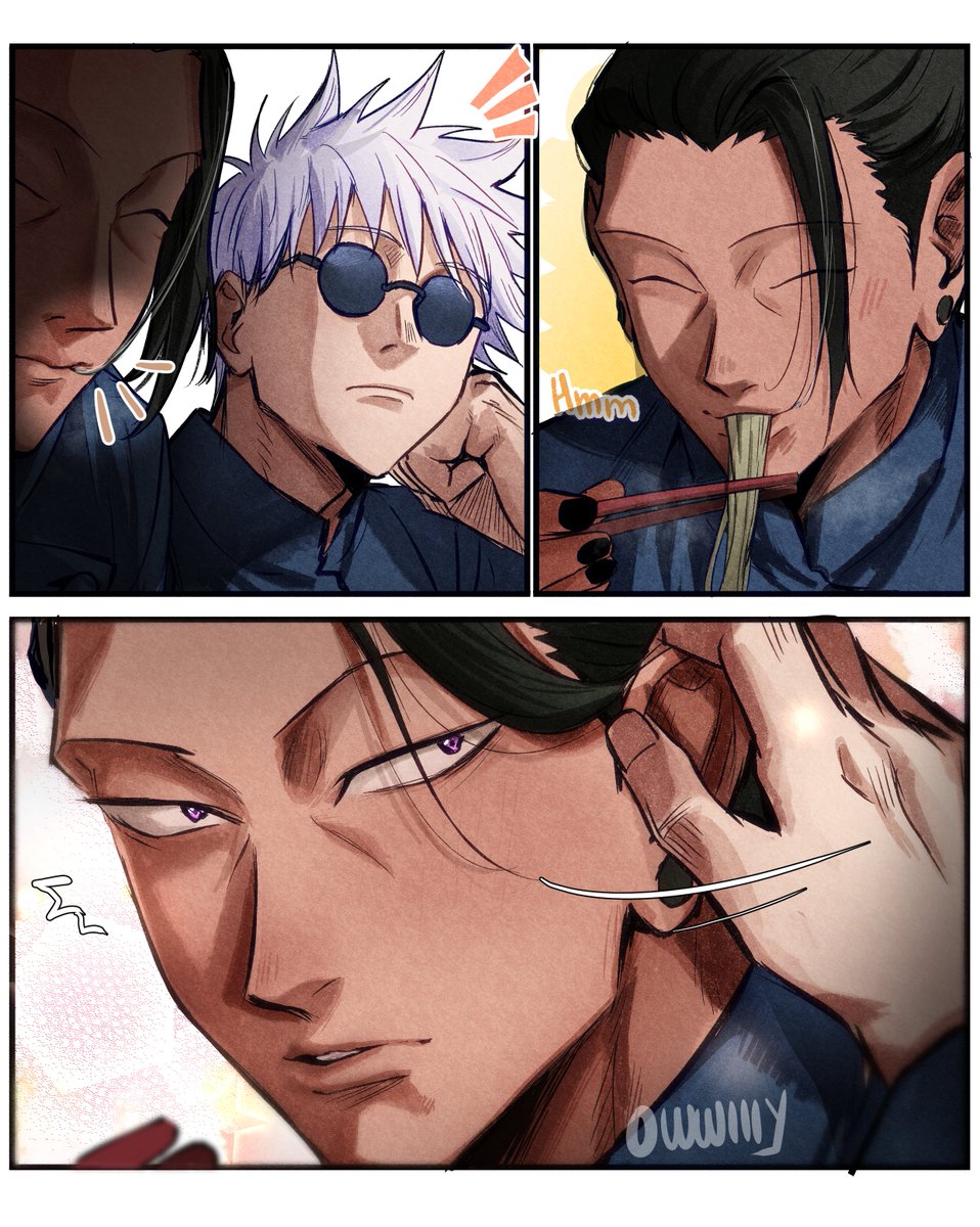 OwwlllY's tweet image. happy birthday suguru #satosugu #JujutsuKaisen