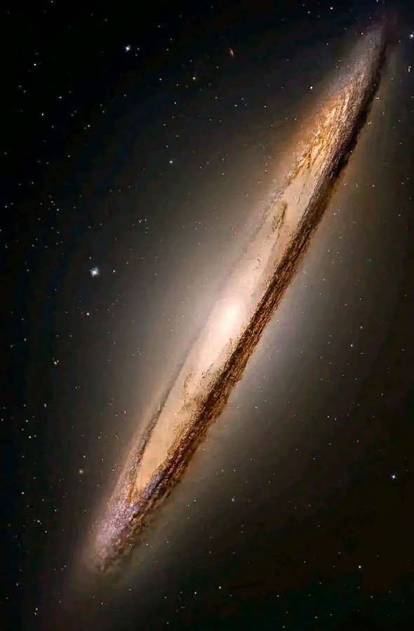Sombrero galaxy from Hubble Telescope...