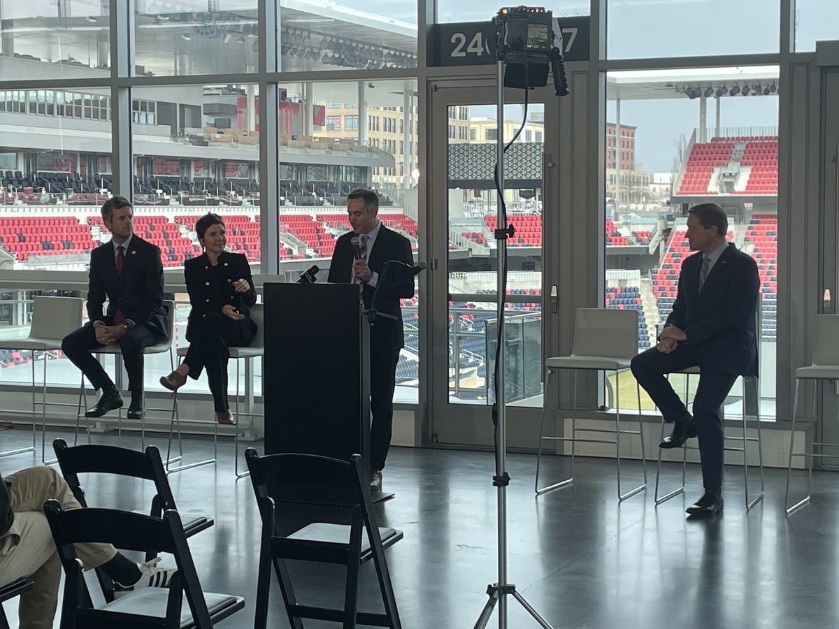 America’s first Olympic city now brings back soccer in 2028.  ⁦<a href="/stlCITYsc/">St Louis CITY SC</a>⁩ deserves the credit for building this incredible facility.