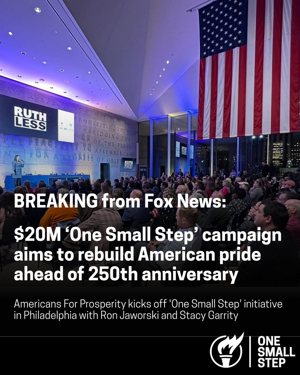 AFPhq's tweet image. Did you miss our event in Philly with @RuthlessPodcast? Fox News has the rundown on our first celebration of America's 250th!