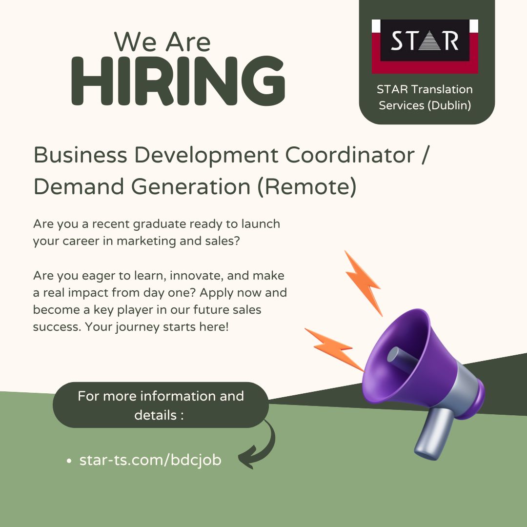 🚀 Ready to launch your career in Sales &amp; Marketing? Join our dynamic team and drive future success! 🌟 If you thrive in high-energy environments &amp; love connecting with people, check out star-ts.com/bdcjob for more! #KickstartYourCareer #SalesAndMarketing #JobOpportunity