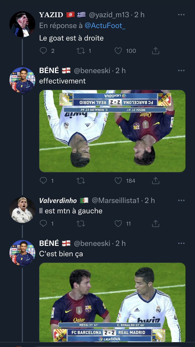 JitoTwt's tweet photo. Les réponses sous les tweets d’actufoot ct le summum de l’humour https://t.co/vP1cw0W4NX