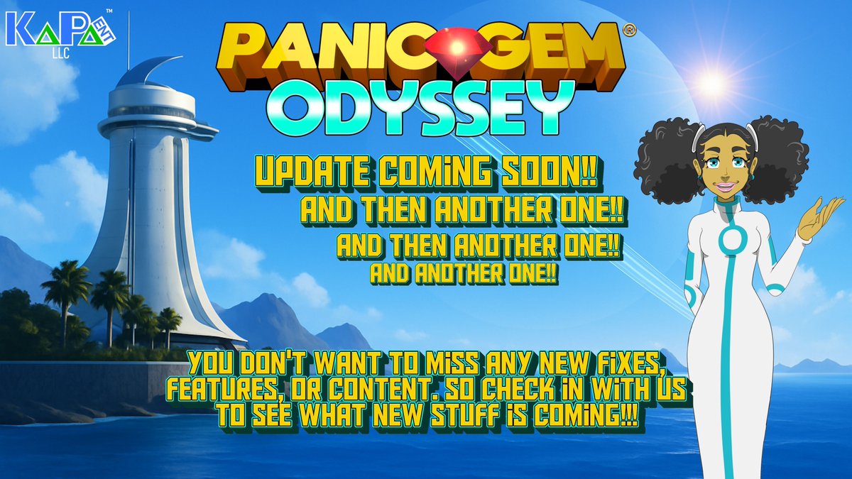 Panic Gem Odyssey isn’t done yet.

Multiple updates are planned: fixes and features.

What should we work on first? 👇 

#PanicGemOdyssey #ArcadePuzzle #IndieGameDev #PuzzleGame #IndieGames