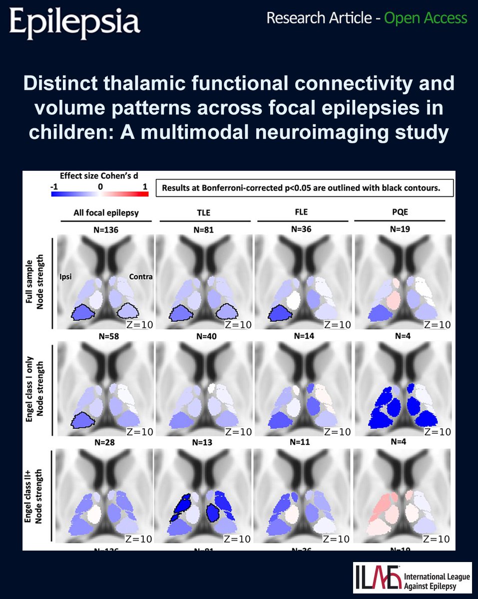 EpilepsiaJourn's tweet photo. Multimodal MRI reveals shared and syndrome-specific thalamic network alterations across paediatric focal epilepsies.
https://t.co/SnI0aNMYYG
#epilepsy #ILAE #epilepsiajourn #PaediatricEpilepsy #Thalamus #fMRI #MRI #FunctionalConnectivity @Feng_Xi_Yu @DNP_ICH https://t.co/1nkuRrXf2u