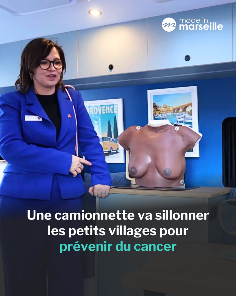 🚚 Lancée par <a href="/laliguecancer/">La Ligue contre le cancer</a> et <a href="/MaRegionSud/">Région Sud</a>, une camionnette aménagée partira à la rencontre des habitants dès ce 6 mars pour prévenir du cancer.

➡️ madeinmarseille.net/?p=195856