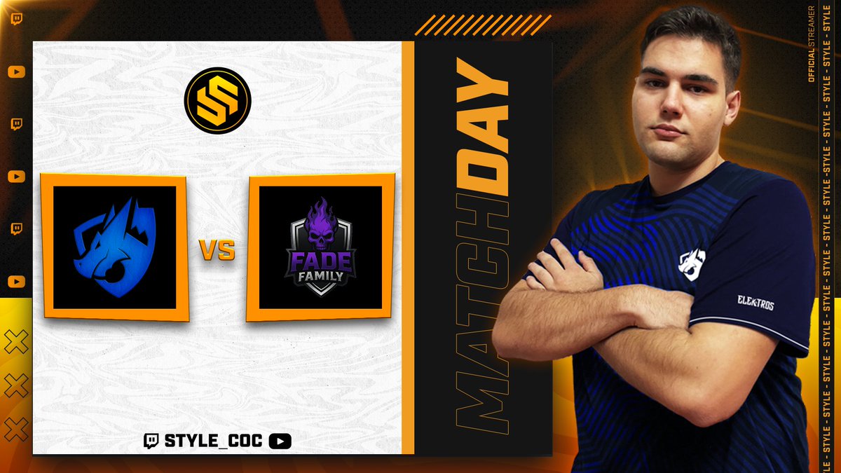 🥳 LIVEEEEEEEEE!

Primer Directo del Día! 😎 Juegan nuestros chicos Hispanos! 😍

🏆 Placebo Cup - Semana 1 

✅ Team Elektros 🆚 Fade Family

TODO el MUNDO para DENTRO! ❤️

🟣 twitch.tv/style_coc
🔴 youtube.com/live/5fE8Uvuua…