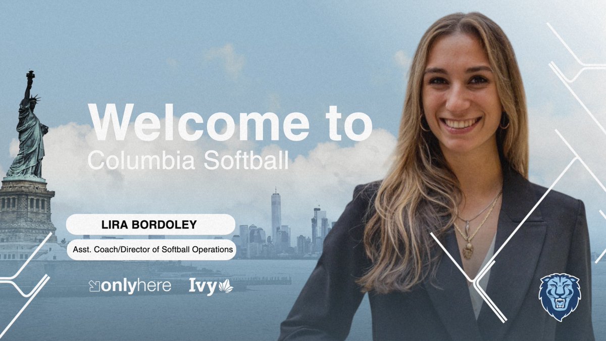 CULionsSoftball's tweet photo. Softball Adds Lira Bordoley to Staff

Graduate student will take on the roll of director of softball operations

🗞️ https://t.co/7TsjosSDXj

#RoarLionRoar 🦁 // #OnlyHere 🗽 https://t.co/kmTr7eWLDl