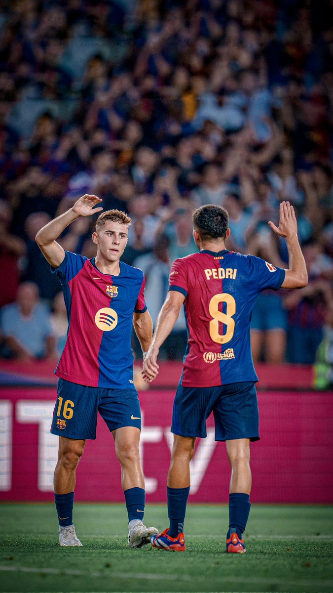 Can't wait to see this duo back on the pitch together. 🪄⚡️

Great to see Fermín locking down his future at the club. Now we just need the Magician back fully fit to complete the puzzle.

Animo Pedri! The reunion is coming soon. ⏳💙❤️