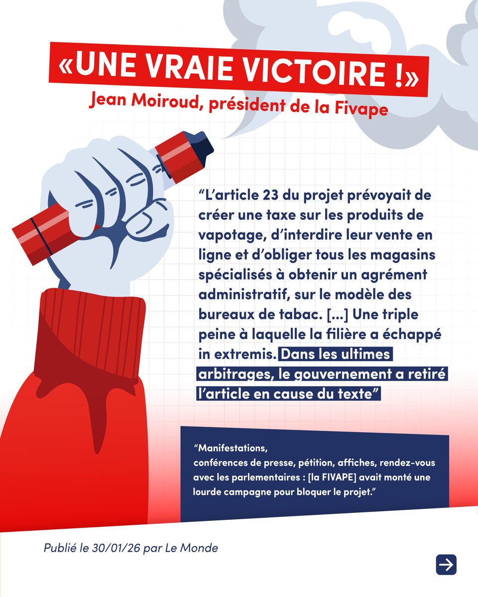 Ne tuez pas la vape tweet media