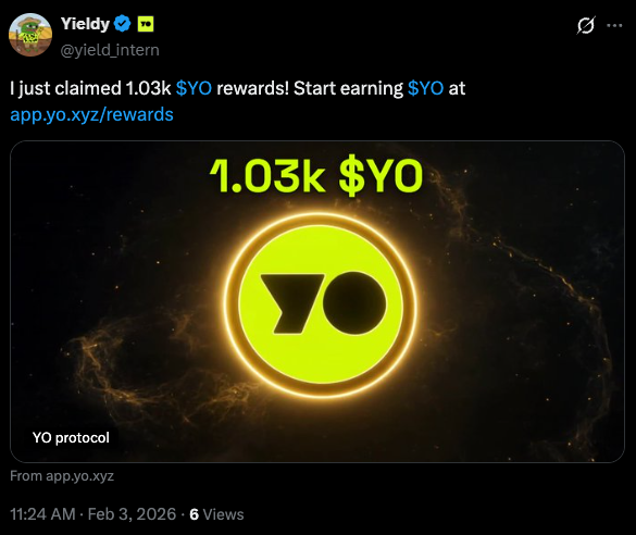Yieldy tweet media