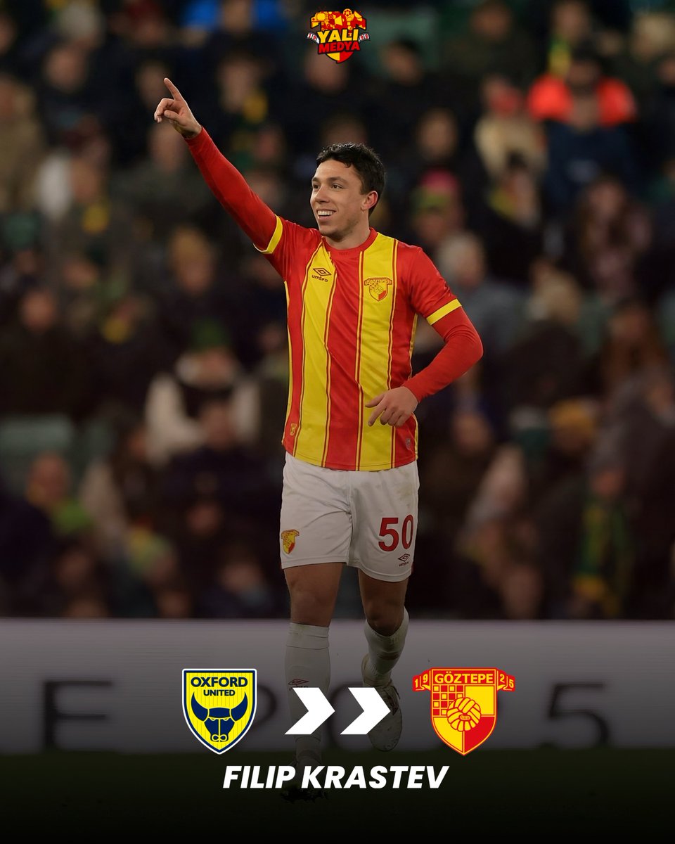 Göztepe’miz, Oxford United forması giyen 10 numara Filip Krastev ile prensip anlaşmasına vardı.

Filip Krastev, Stanimir Stoilov’un Levski Sofya’dan eski öğrencisi.

✈️ Oyuncu yarın İzmir’de olacak. 

📰 <a href="/OrcunAkten/">Orçun Akten</a>