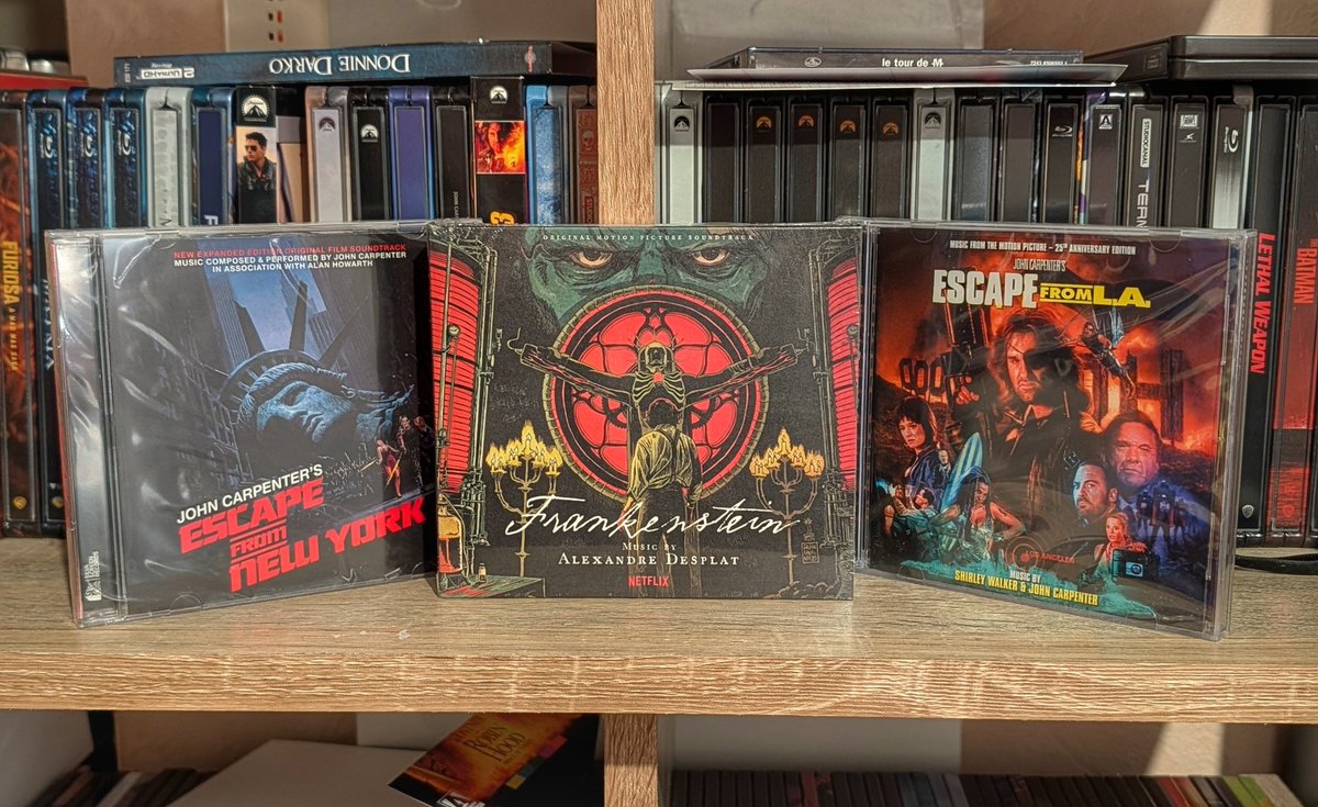 Petite réception de chez <a href="/MusicBoxRec/">Music Box Records</a> après avoir rattrapé la rétrospective sur Guillermo Del Toro par la super team de <a href="/TraxTotal/">Total Trax</a> 👌