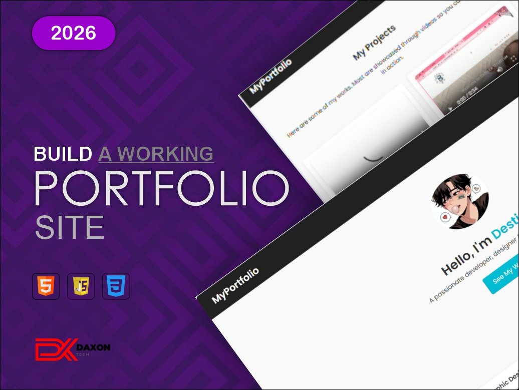 DaxonTech's tweet photo. Your portfolio is your digital first impression.

We design modern and responsive portfolio websites that help you stand out and get opportunities.

✔ Personal brands
✔ Developers
✔ Designers
✔ Students &amp; professionals

#WebDesign #Portfolio #TechNigeria #BuildInPublic https://t.co/Z3zeCT78ly