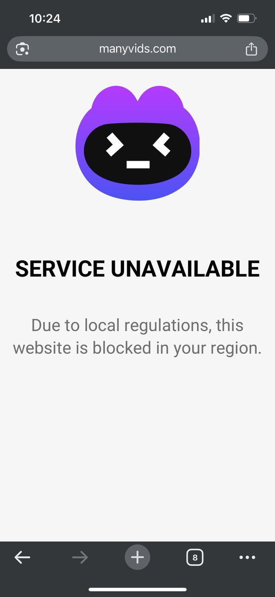 SelinaRains's tweet photo. wtf now I can’t even see the site or anything  @ManyVids @ManyVidsSupport https://t.co/AcKDvi03Hu