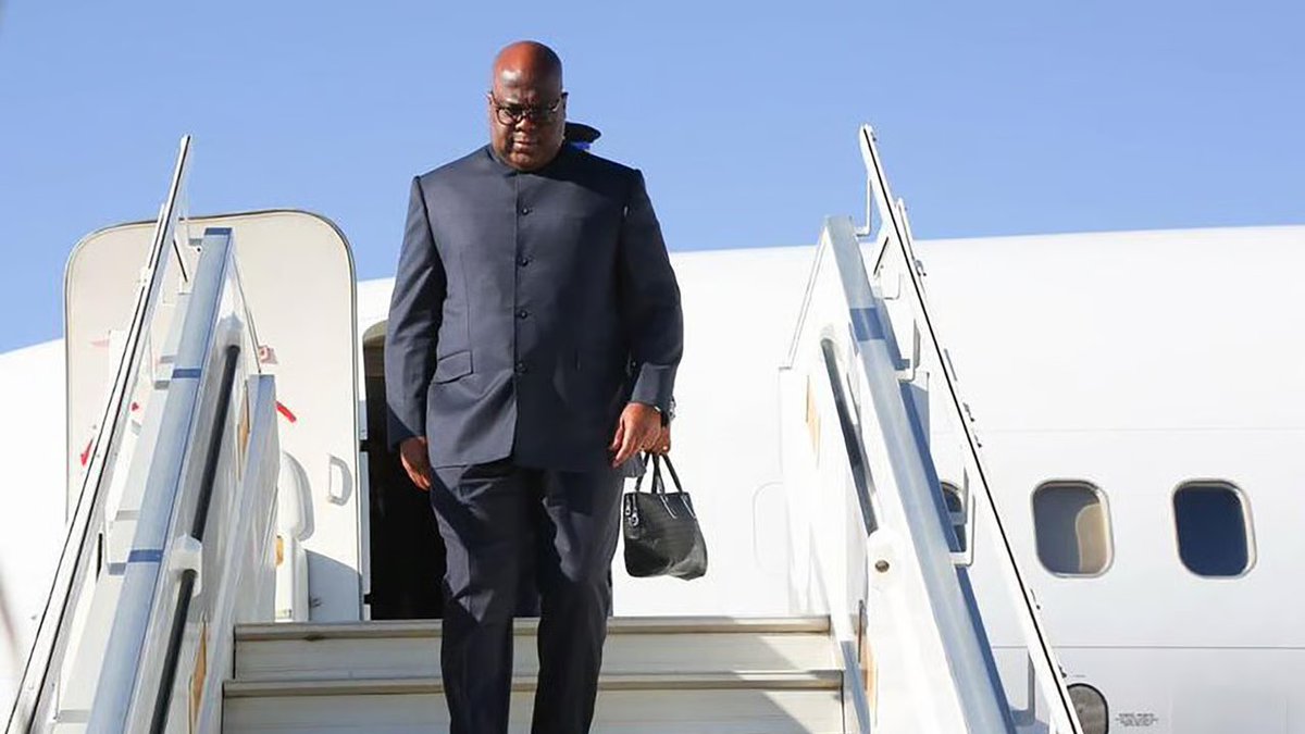mediacongo's tweet photo. Coopération #Kinshasa-#AbuDhabi: Après avoir participé à la signature de l'#APEG et son entretien avec @MohamedBinZayed, @Presidence_RDC #Tshisekedi est annoncé à #Dubai au #WorldGovernmentsSummit organisé autour de la gestion publique face aux grands défis contemporains https://t.co/1ckbgr0vIB