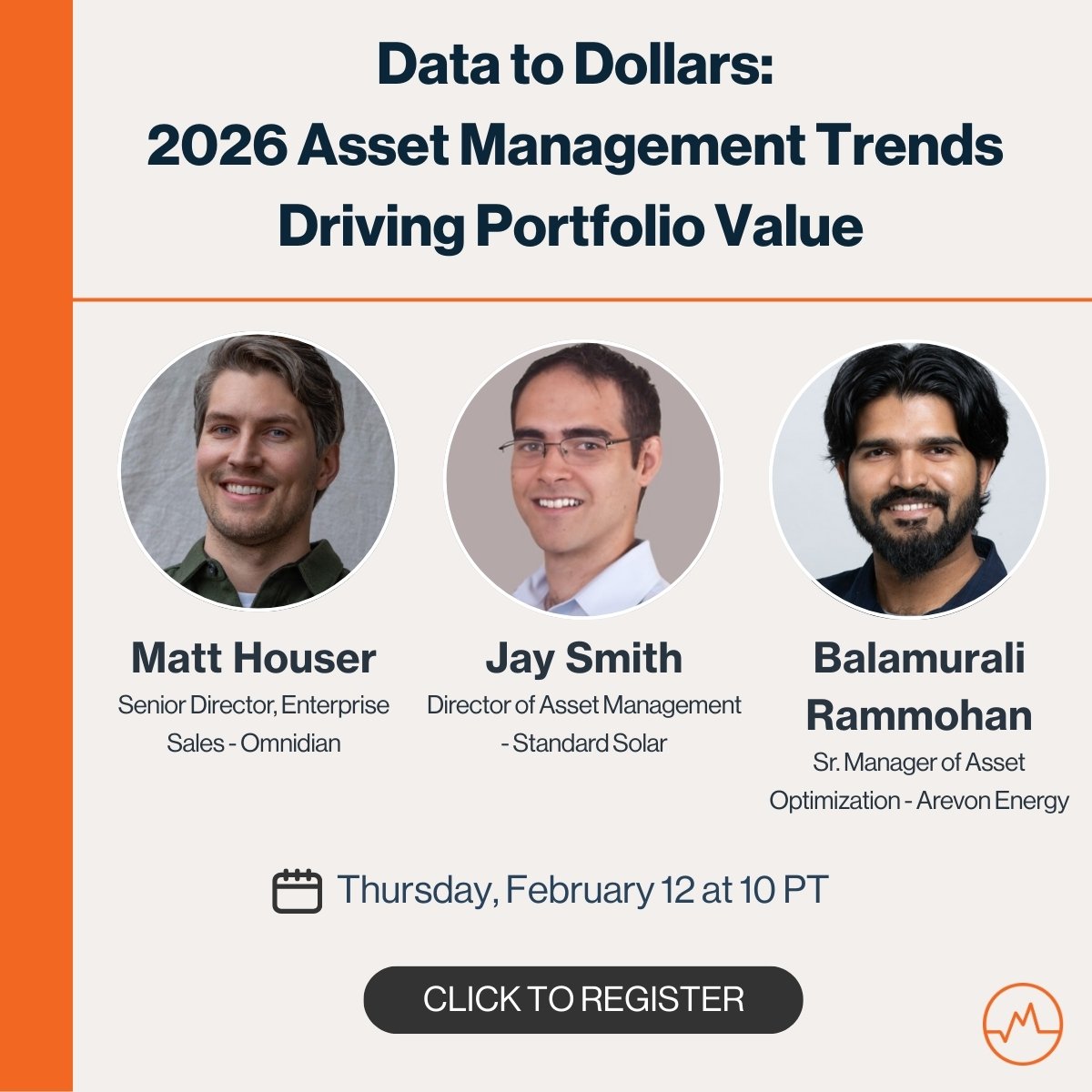 Join us for an exclusive look at the "State of the O&amp;M Industry (2026)" survey results. We’re moving past pure uptime metrics to focus on what actually moves the needle: hubs.ly/Q041BZvW0

#SolarOandM #AssetManagement #SolarOperations #DataToDollars #SolarWebinar