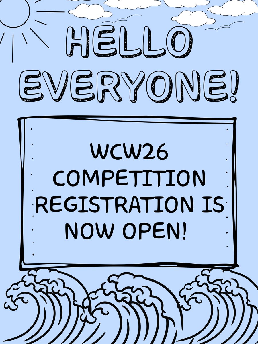CANVAWWA's tweet image. Register for WCW Competition, today!! 🌊
ca-nv-awwa.org/WCW26/Registra…
#wcw2026 #waterindustry #waterislife