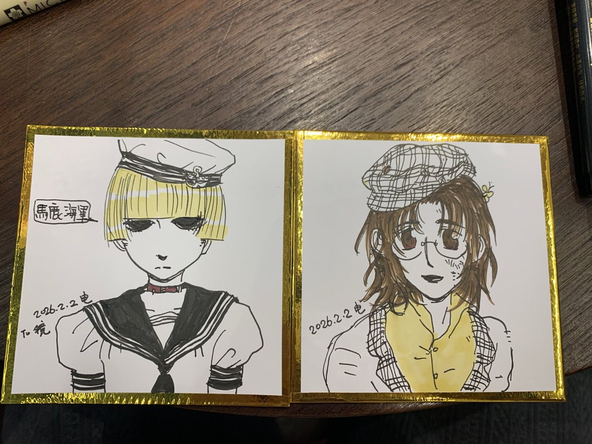 electrolytee905's tweet photo. 给@Veronica_Mirror 的签绘 https://t.co/tplGbEa6Pj