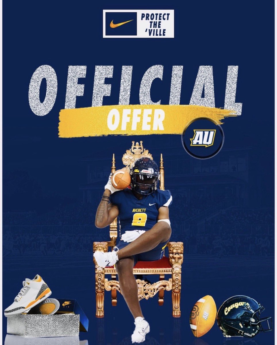 carmelthomas55's tweet photo. After a great conversation with @AJames_11 I’m blessed to receive an offer from @AverettFootball 🙏🏽‼️ https://t.co/KSCopGsKXi