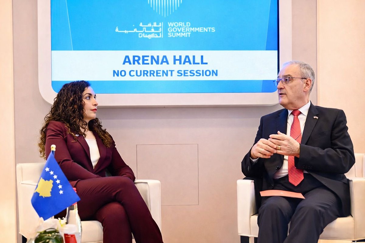 Vjosa Osmani tweet media