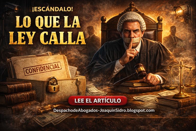 Verdades Incómodas Que Necesitas Saber Para Defenderte Hoy

…odeabogados-joaquinsidro.blogspot.com/2025/12/lo-que…

#LoQueLaLeyCalla

#DerechoDigital

#Justicia

#Corrupción

#EstadoDeDerecho

#Libertad

#Poder

#VerdadesIncómodas