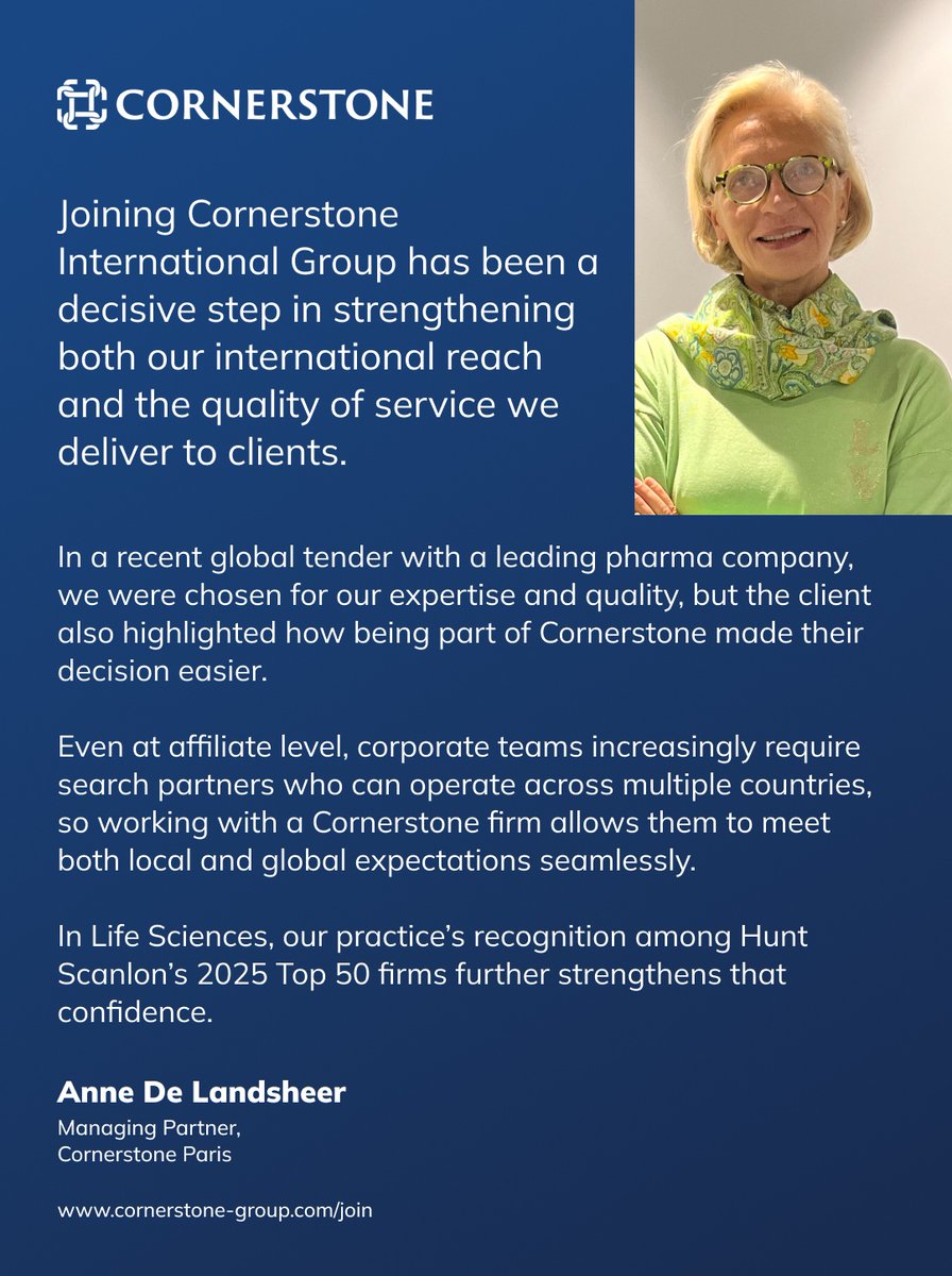 Cornerstone Group tweet media