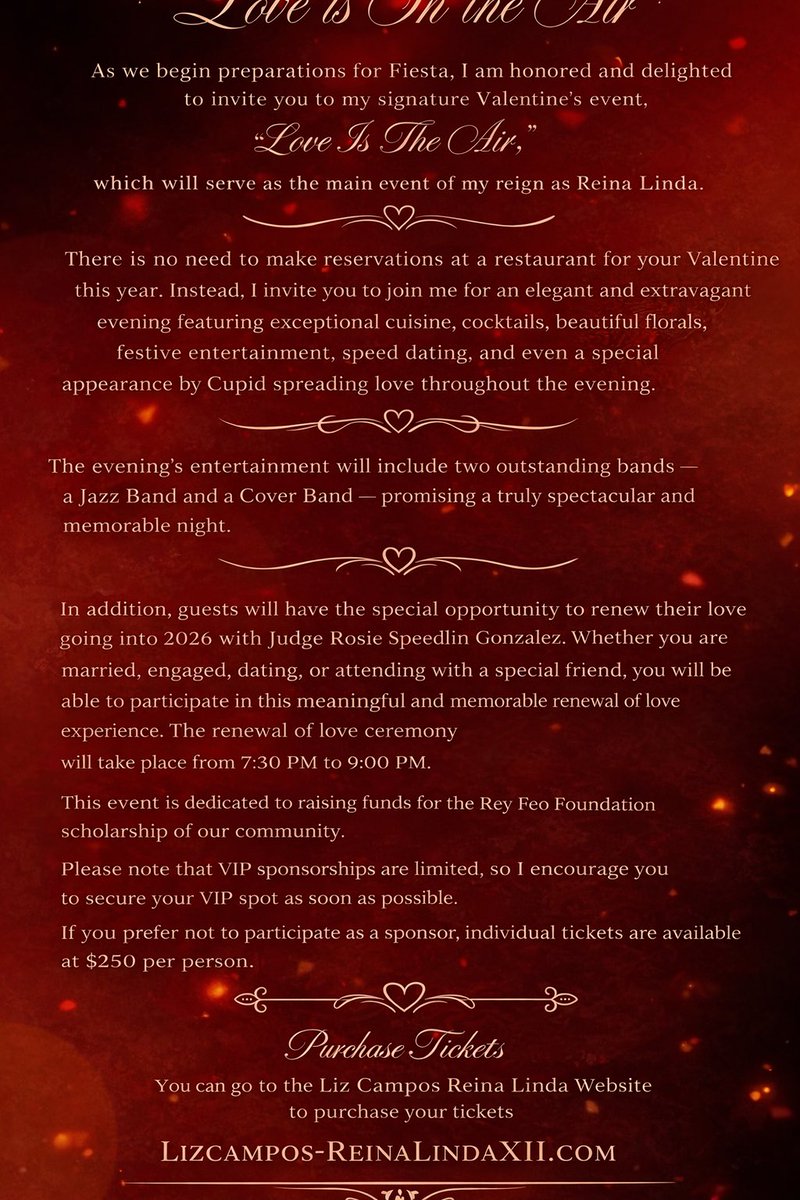 Rey Feo Scholarship Foundation tweet media