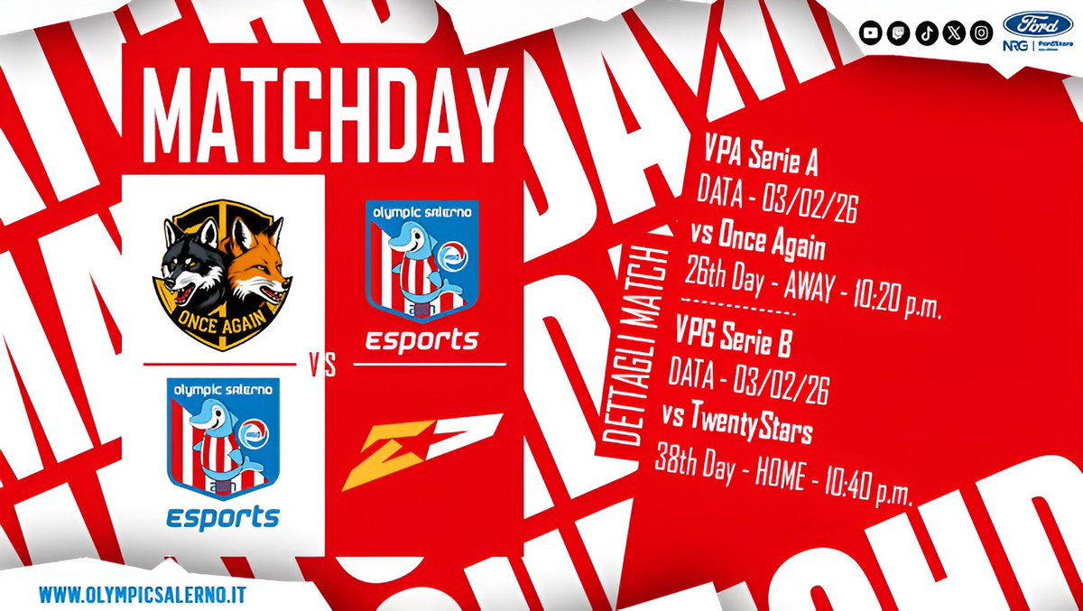 Olympic Salerno eSports tweet media