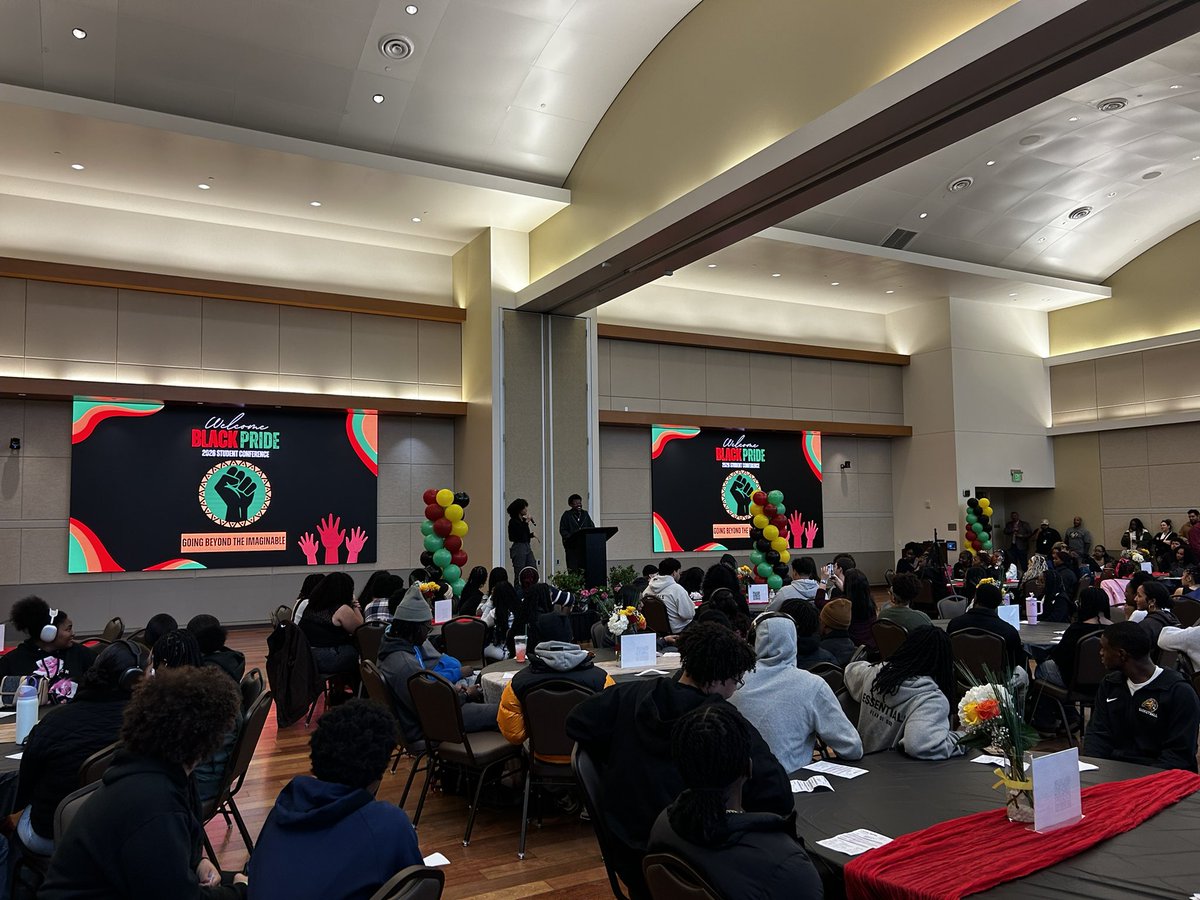 SMCAmaro's tweet photo. 2026 BSU Black PRIDE Conference!  Go LUHSD!  Go Falcons!!! https://t.co/CCuWCeVrmp
