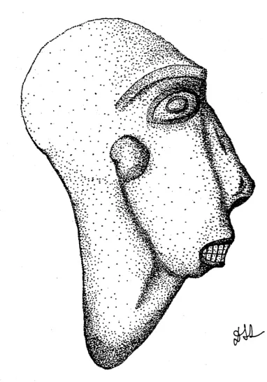 Maqitzara's tweet photo. Anthropomorphic small statue from Waboundié in northern Adrar,Mauritania.
It was accompanied by a fragment of a bovine statuette (D. Robert-Chaleix, 1989: 89). https://t.co/bcwYgGcB0X