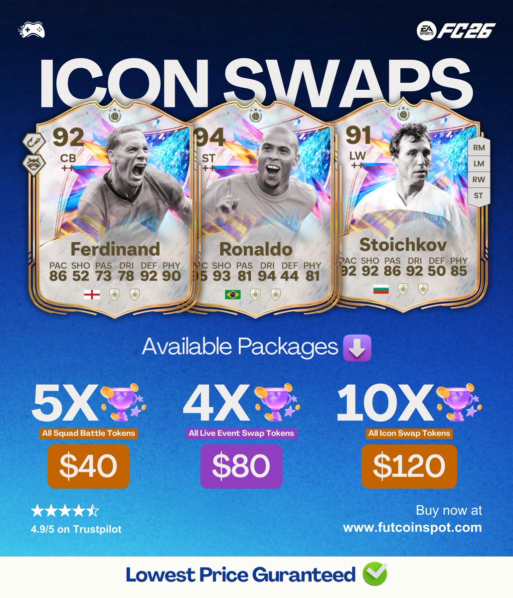 FutCoinSpot™️ - FUT Coins Buy & Sell tweet media