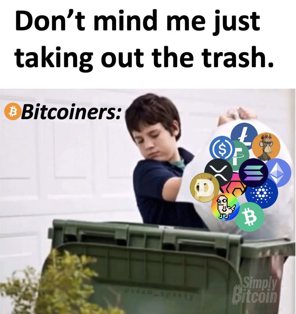 #Bitcoin ends the illusion of “many winners.