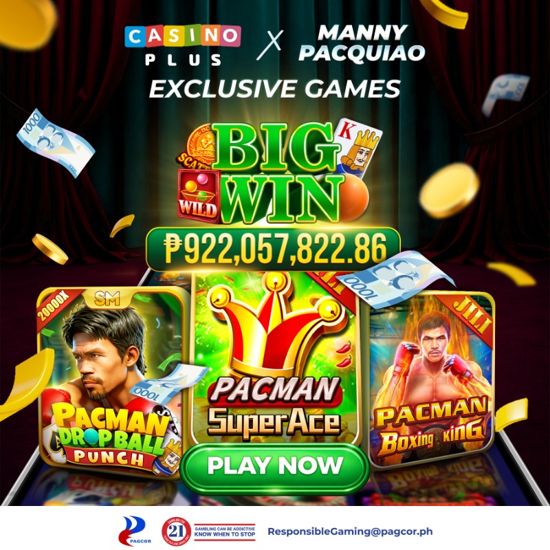 casinoplus_ph's tweet photo. Libre 50 spins para sayo! 🎉
Sa PacMan’s Dropball PunchPlay 
Mag-login na ngayon -  today lang ito!
Let’s play and enjoy!