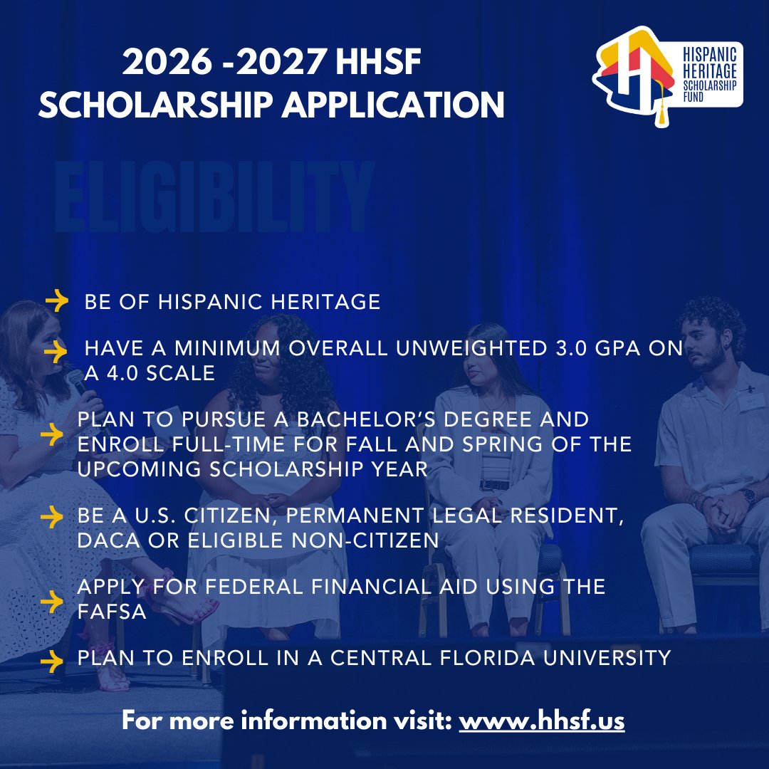hhsforlando's tweet photo. The Application Process is NOW OPEN! 

Before you hit "Submit," make sure you've checked off everything on our checklist. ✅ You don’t want to miss any important steps! Double-check and make sure you have everything you need to complete your application. https://t.co/pPVgwOn0Ip