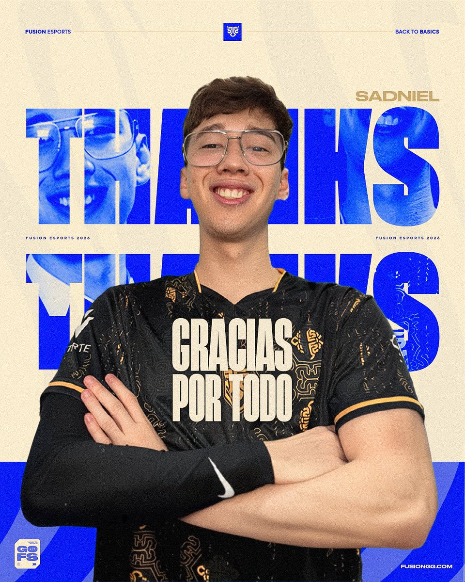 ¡GRACIAS POR TANTO, <a href="/Sadnieljp_/">SADNIELy</a>! 🫡

Hoy cierras una etapa con nosotros, pero te deseamos lo mejor del mundo en lo que viene. Estamos muy agradecidos de haber contado este tiempo con tu valioso talento. ⭐️

De parte del equipo: ¡mucho éxito en tu nuevo rumbo! Te queremos. 🫶🏼