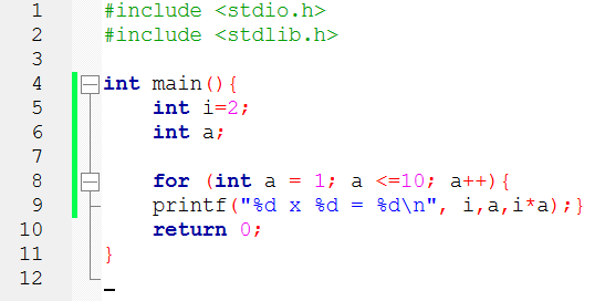 anaonnk's tweet photo. Two different multiplication tables of 2 using a for loop in C language.

#CProgramming #Coding #ProgrammingPuzzles #ForLoop https://t.co/eXxusLMPy3