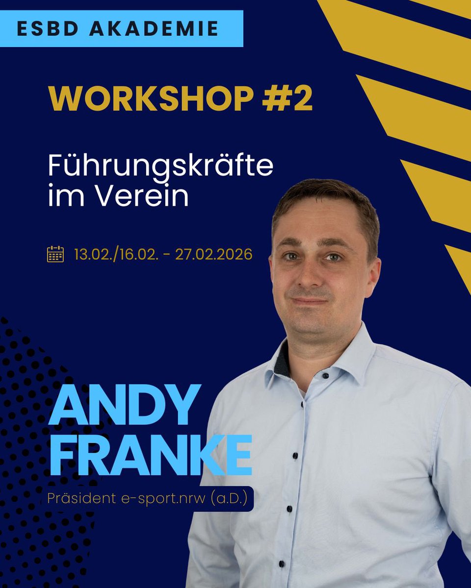 ESBD - E-Sport-Bund Deutschland tweet media
