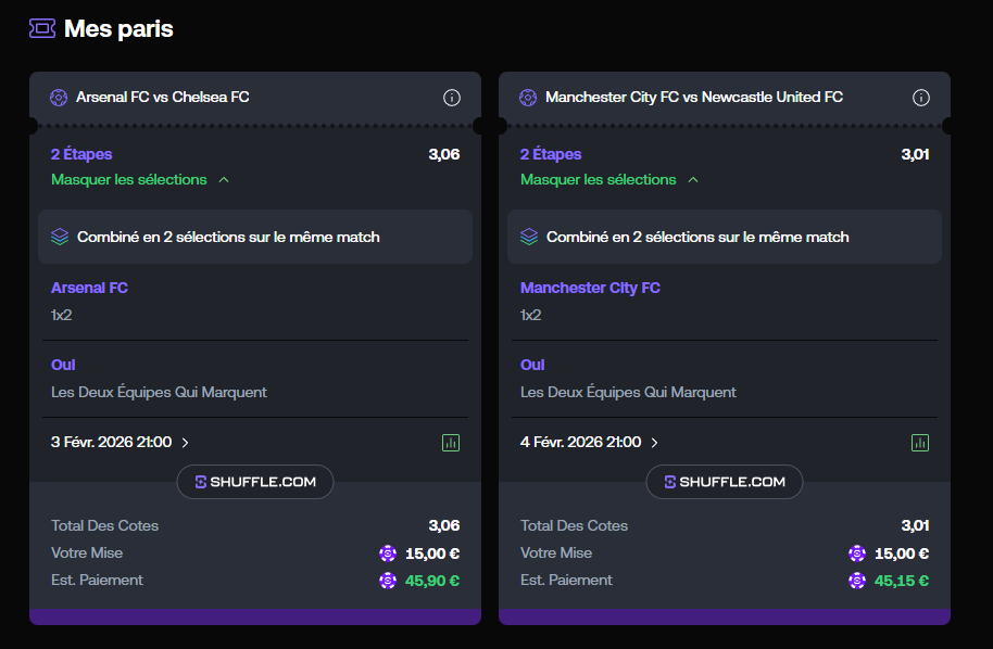 MrHankinho's tweet image. 🎯 TIRAGE AU SORT – 30€ À GAGNER 💸

Si mes 2 tickets foot passent ✅✅,
je fais un tirage au sort de 30€ parmi ceux qui :
👍 Like
🔁 RT
➕ Follow

Résultat + tirage annoncés ici ⏱️
 GL à tous 🍀⚽
#PropagHank