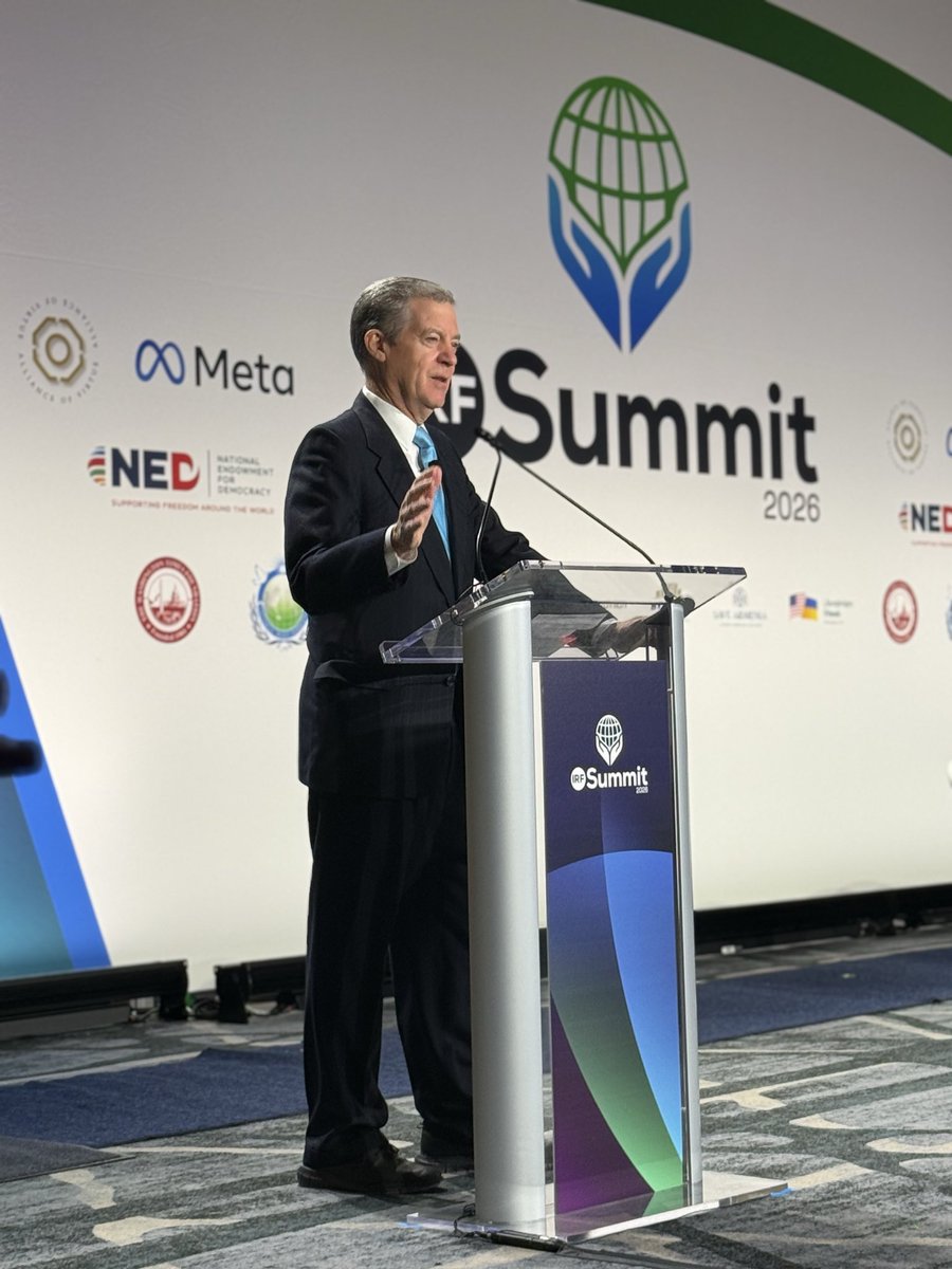 “Big movements are led by a small group of people. It’s not millions that will stop religious suppression – it’s a small group that will energize and move millions of people around the world.” #IRFSummit2026 #IRFSummit