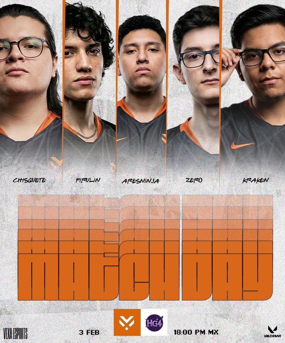 No es un partido.
Es una prueba.

🔥 VeXa Esports vs hg4 🔥
Cuartos de final. Presión real.

🗓️ 3 FEB | ⏰ 18:00 MX
Que hablen las rondas.
#MatchDay #VeXa #Playoffs #ASC <a href="/ZeroArcanum/">ArcanumEsports</a>