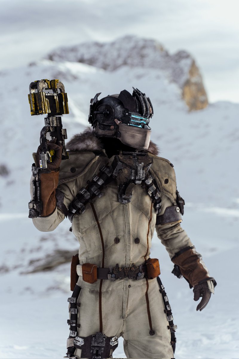 <a href="/deadspace/">Dead Space</a> Arctic Survival suit cosplay in real life. #deadspace #horror #Survival