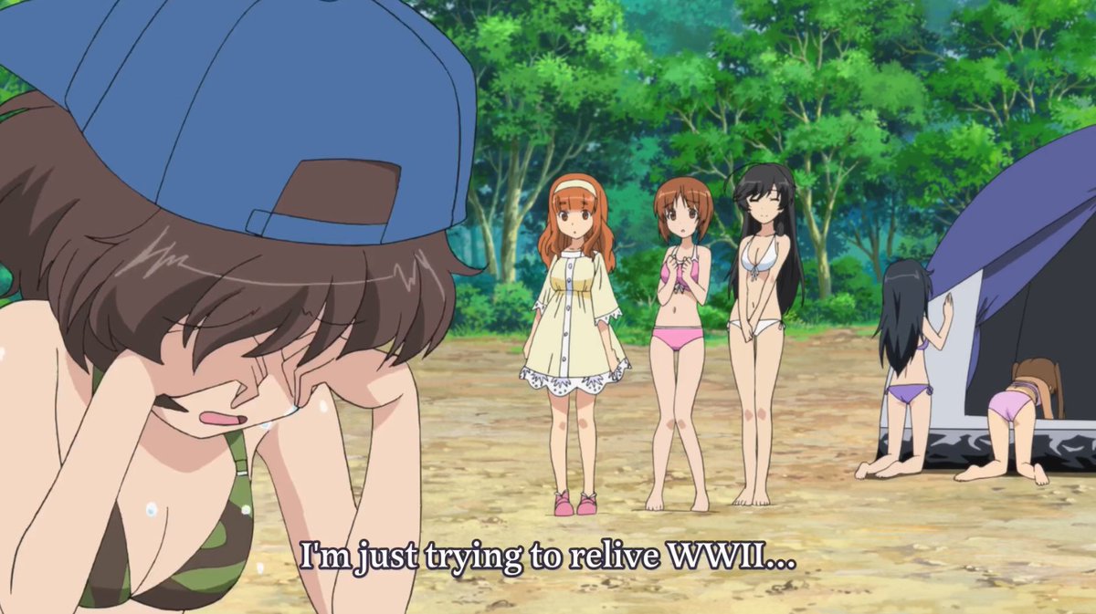 Out of Context Girls und Panzer tweet media