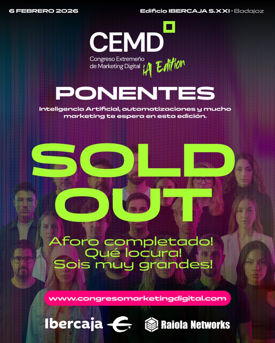 Congreso Extremeño de Marketing Digital⚡️CEMD2024 tweet media