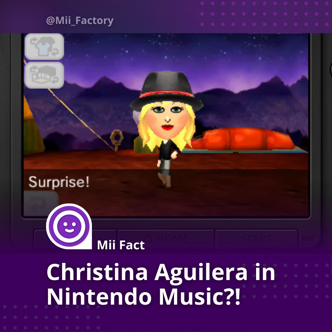 Mii Factory tweet media